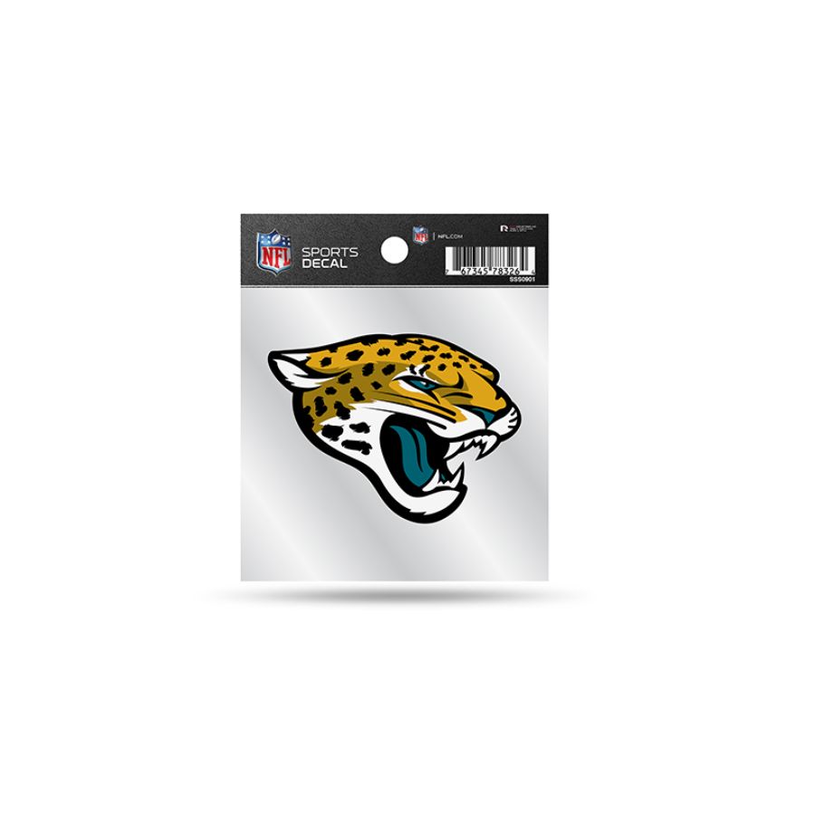 Jacksonville Jaguars - 4x4 Vinyl Sticker