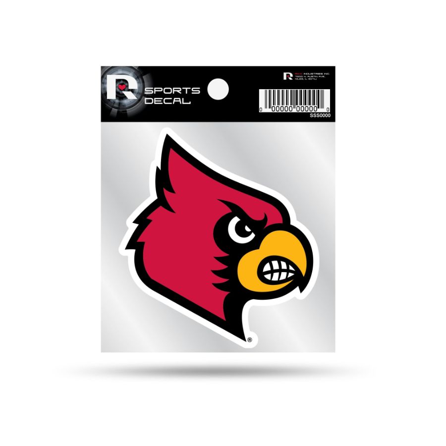 University Of Louisville Car Dinals Sticker - Desert Cactus Officially  Licensed Decal University Of Louisville Sticker, image size:900x900