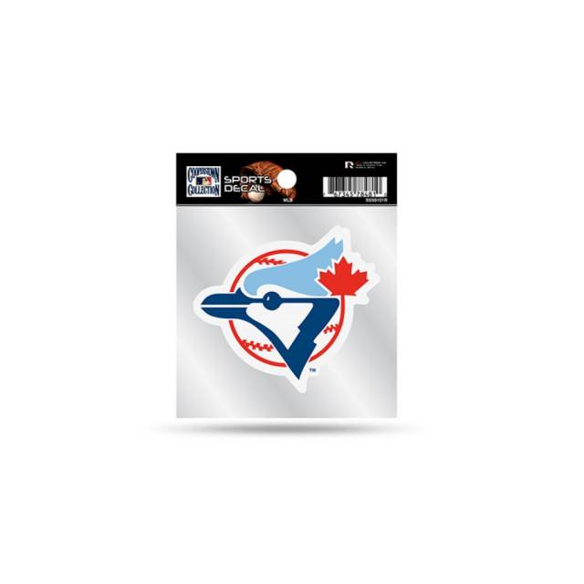 Toronto Blue Jays Retro 4x4 Vinyl Sticker At Sticker Shoppe