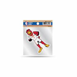 Atlanta Hawks Mascot - 4x4 Vinyl Sticker