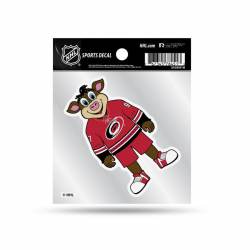 Carolina Hurricanes Mascot - 4x4 Vinyl Sticker