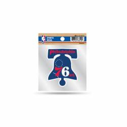 Philadelphia 76ers Retro Vintage Logo - 4x4 Vinyl Sticker