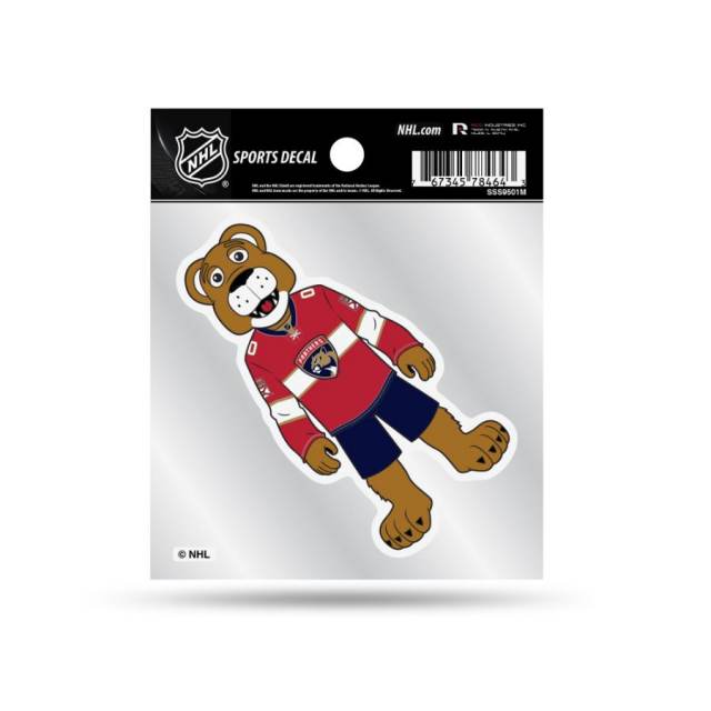 Florida Panthers Mascot - 4x4 Vinyl Sticker