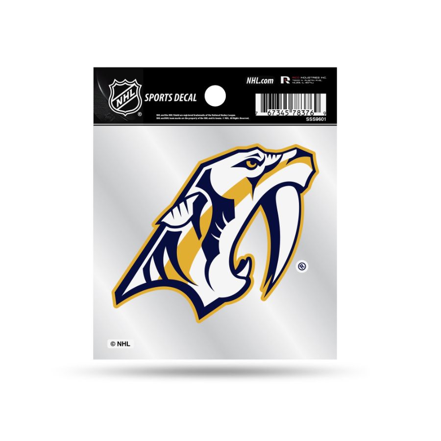 Nashville Predators - 4x4 Vinyl Sticker at Sticker Shoppe
