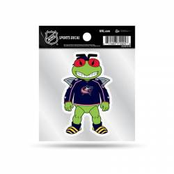 Columbus Blue Jackets Mascot - 4x4 Vinyl Sticker