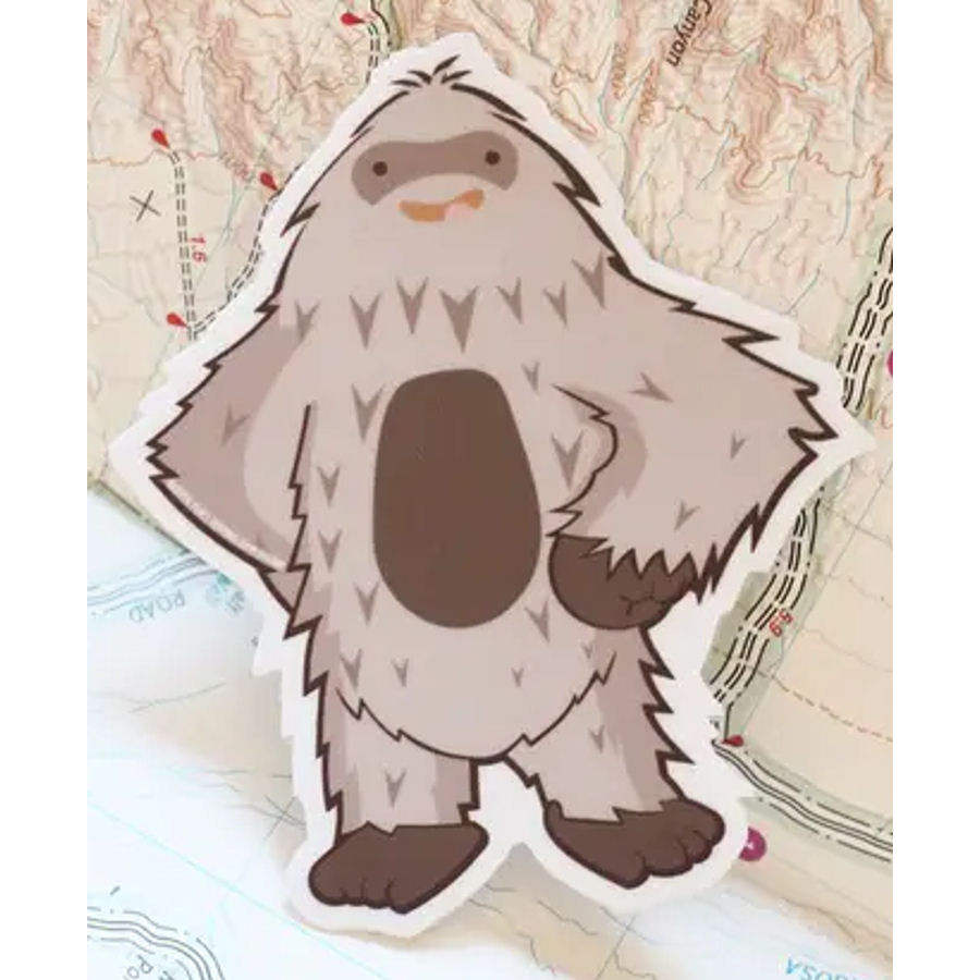 Confident Bigfoot - Vinyl Sticker