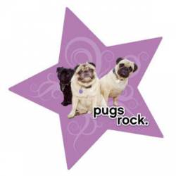 Pugs Rock - Star Magnet