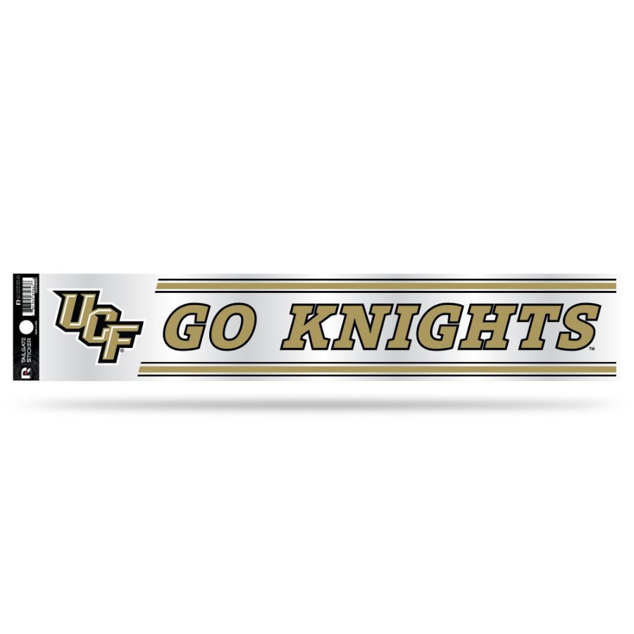 University Of Central Florida Knights - 3x17 Clear Vinyl Sticker