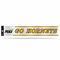 Alabama State University Hornets - 3x17 Clear Vinyl Sticker