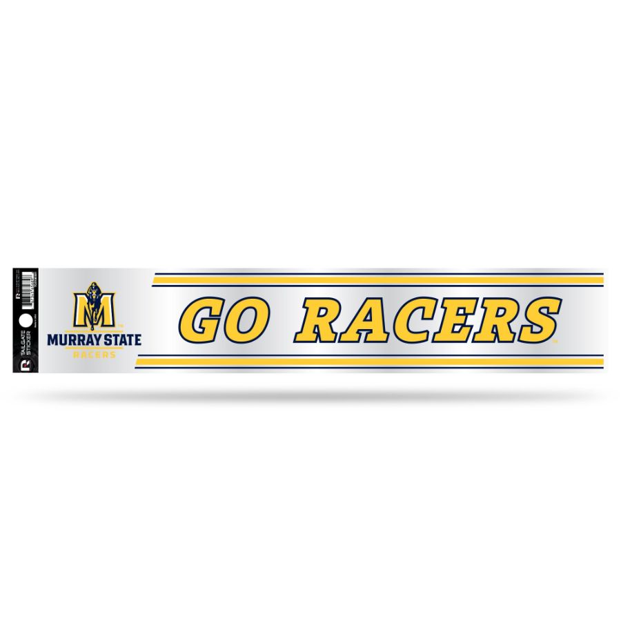 Murray State University Racers - 3x17 Clear Vinyl Sticker