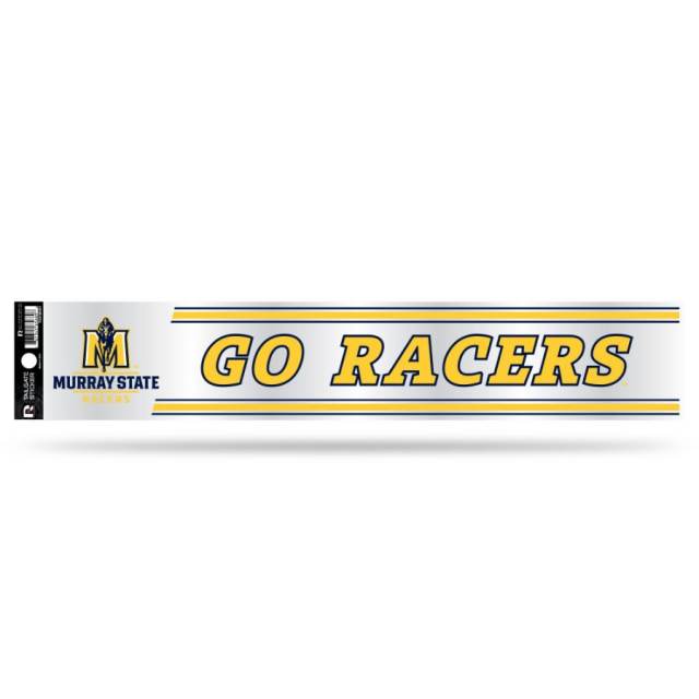 Murray State University Racers - 3x17 Clear Vinyl Sticker