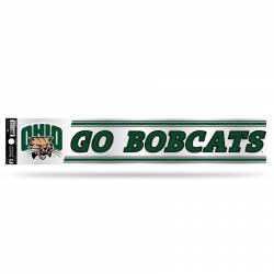 Ohio University Bobcats - 3x17 Clear Vinyl Sticker