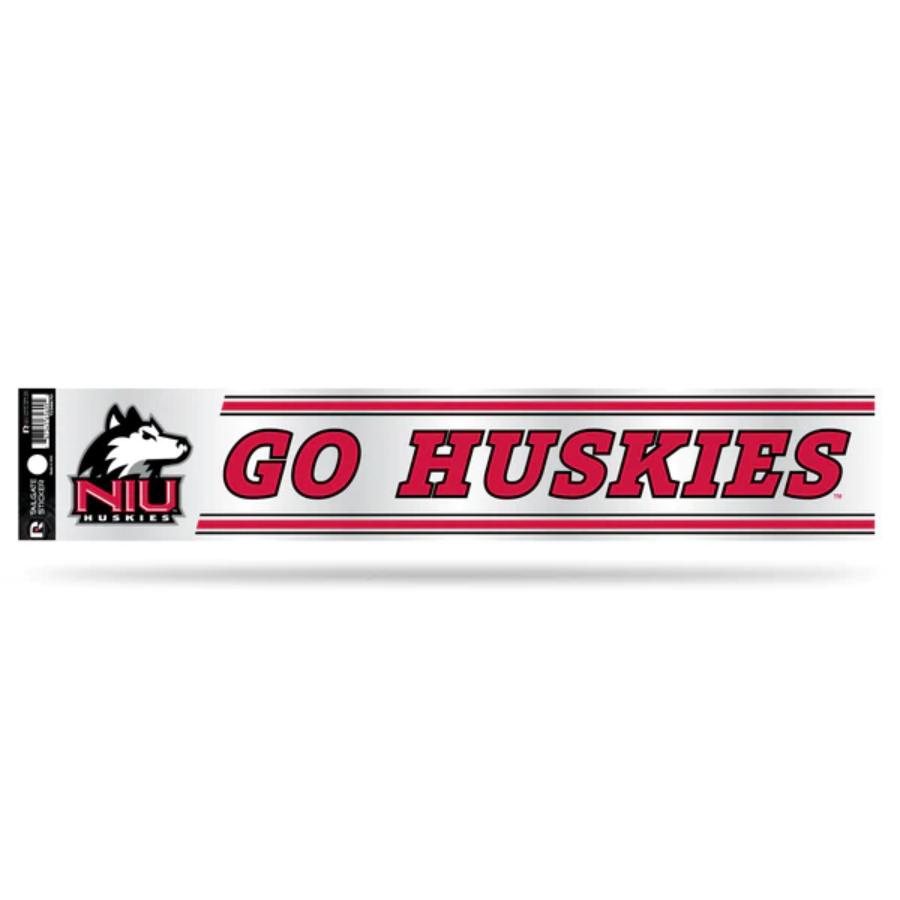 Northern Illinois University Huskies - 3x17 Clear Vinyl Sticker