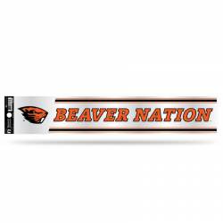 Oregon State University Beavers - 3x17 Clear Vinyl Sticker