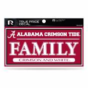 University of Alabama Crimson Tide Family - 3x6 True Pride Vinyl Sticker