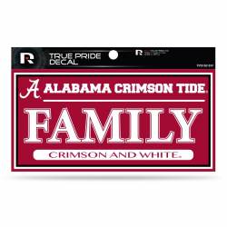 University of Alabama Crimson Tide Family - 3x6 True Pride Vinyl Sticker