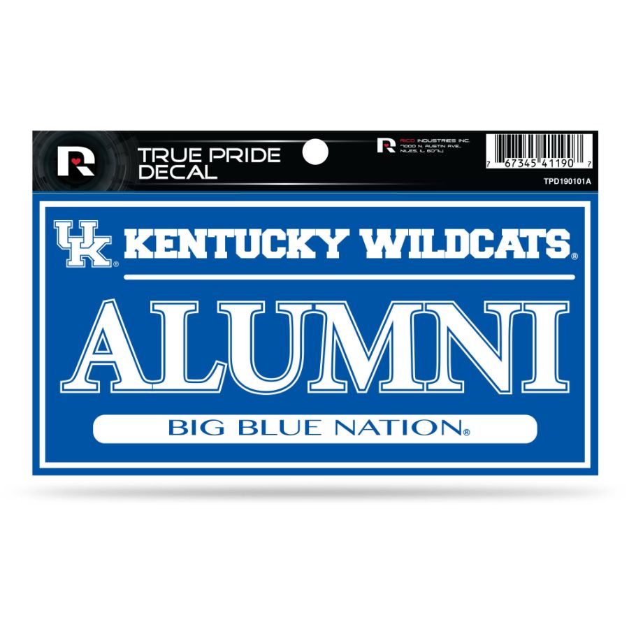 University Of Kentucky Wildcats Alumni - 3x6 True Pride Vinyl Sticker ...