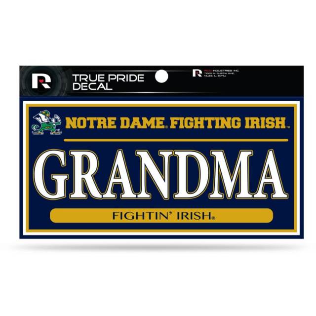 Notre Dame Fighting Irish GOLD Mascot State Shape Wood Sign - 57110167