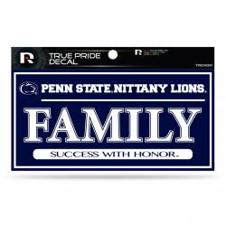 Penn State University Nittany Lions Family - 3x6 True Pride Vinyl Sticker