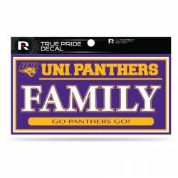Northern Iowa University Panthers Family - 3x6 True Pride Vinyl Sticker
