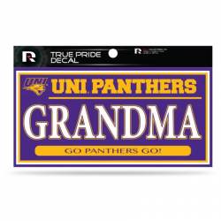 Northern Iowa University Panthers Grandma - 3x6 True Pride Vinyl Sticker