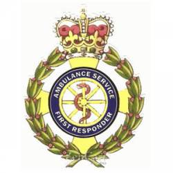 Ambulance Service First Responder - Sticker