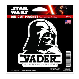 Star Wars Darth Vader The Dark Side Of The Force - 4x4 Die Cut Magnet