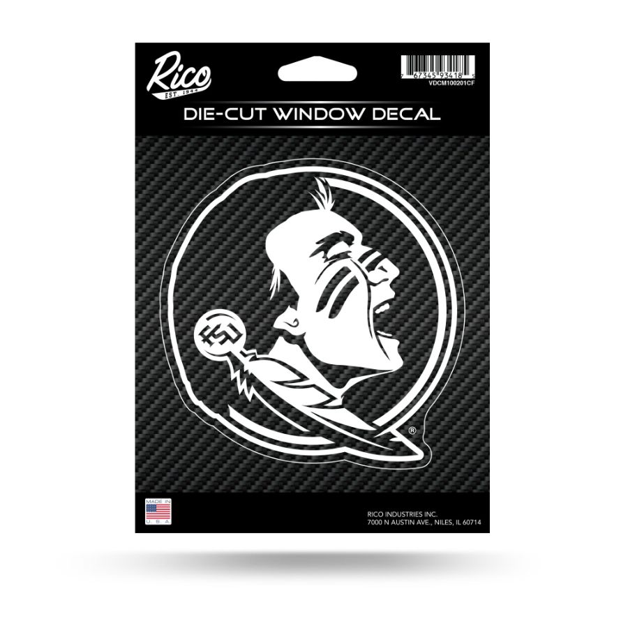 Florida State University Seminoles - Die Cut Carbon Fiber Vinyl Sticker ...