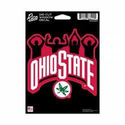 Ohio State University Buckeyes O-H-I-O Hand Sign - Die Cut Vinyl Sticker