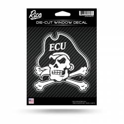 East Carolina University - Die Cut Carbon Fiber Vinyl Sticker