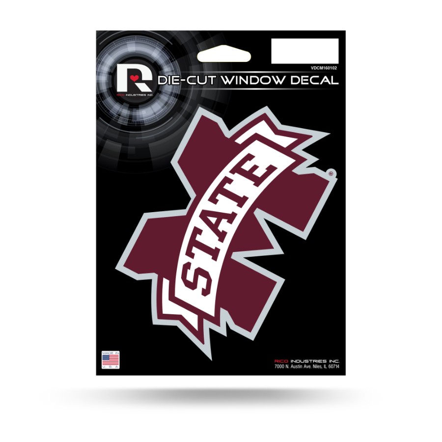 Mississippi State University Bulldogs - Die Cut Vinyl Sticker at ...