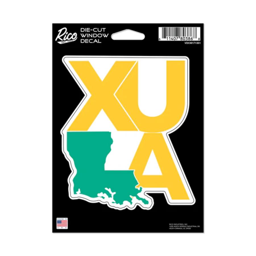 Xavier Louisiana Gold Rush - Die Cut Vinyl Sticker at Sticker Shoppe