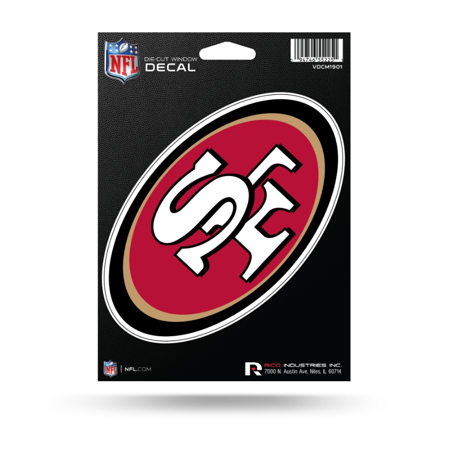 San Francisco 49ers Logo - Die Cut Vinyl Sticker