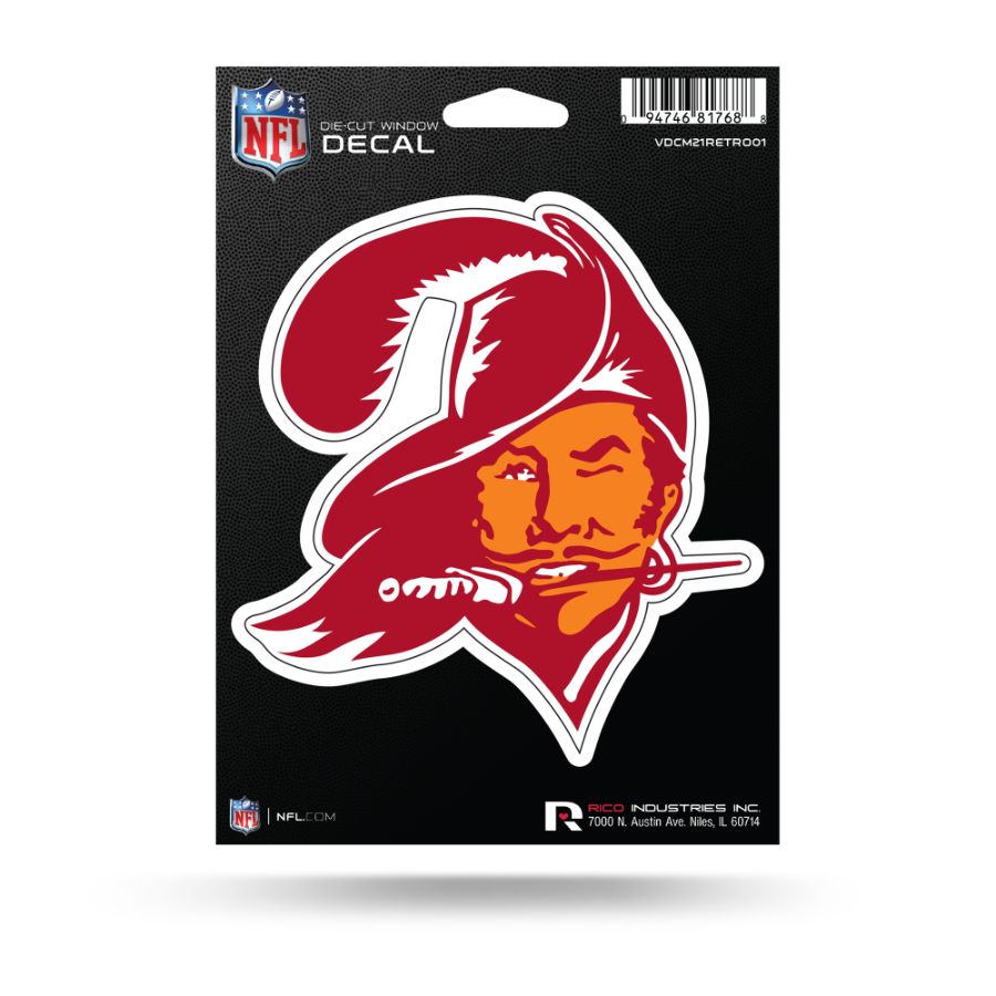 Tampa Bay Buccaneers Retro - Die Cut Vinyl Sticker