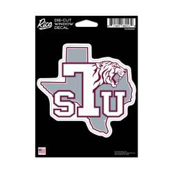 Texas Southern Tigers - Die Cut Vinyl Sticker