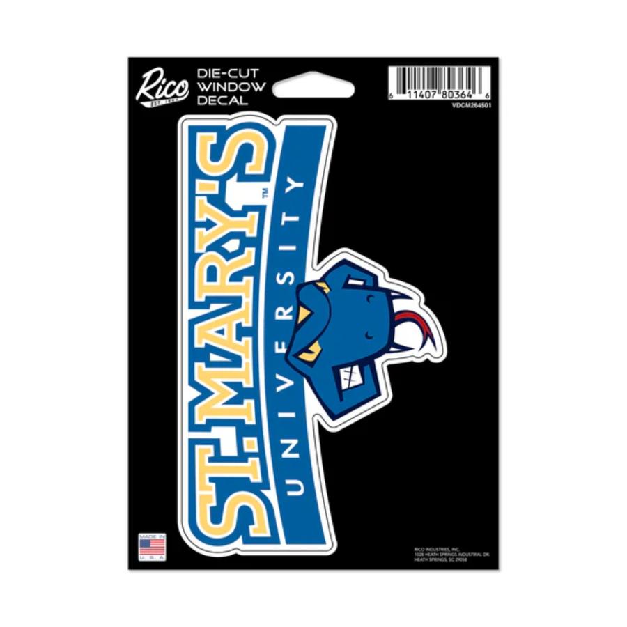 St Mary's University Rattlers - Die Cut Vinyl Sticker at Sticker Shoppe