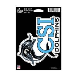 College Of Staten Island Dolphins - Die Cut Vinyl Sticker