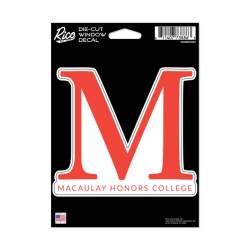 Macaulay Honors College - Die Cut Vinyl Sticker