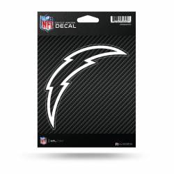 Los Angeles Chargers - Die Cut Carbon Fiber Vinyl Sticker