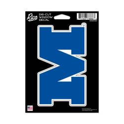 Millikin Big Blue - Die Cut Vinyl Sticker