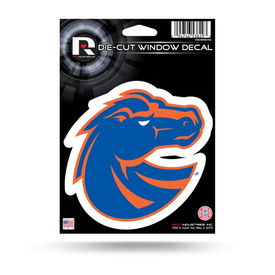 Boise State University Broncos Die Cut Vinyl Sticker at Sticker Shoppe