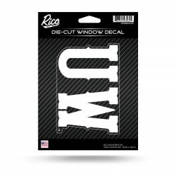 University Of Wyoming Cowboys - Die Cut Carbon Fiber Vinyl Sticker