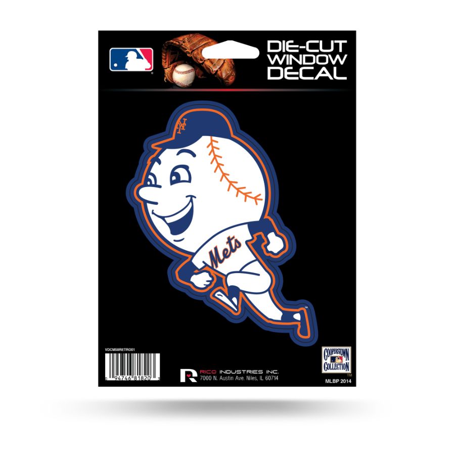 New York Mets Retro - Die Cut Vinyl Sticker