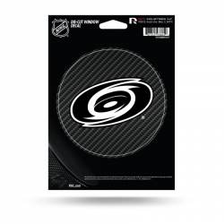 Carolina Hurricanes - Die Cut Carbon Fiber Vinyl Sticker