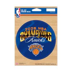 New York Knicks 2026 NBA Champions - Die Cut Vinyl Sticker