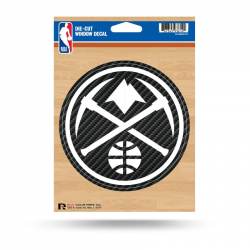 Denver Nuggets - Die Cut Carbon Fiber Vinyl Sticker