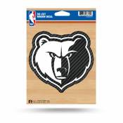 Memphis Grizzlies - Die Cut Carbon Fiber Vinyl Sticker