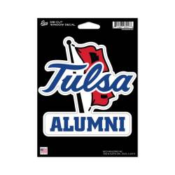 Tulsa Golden Hurricane Alumni - Die Cut Vinyl Sticker