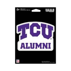 TCU Texas Christian Horned Frogs Alumni - Die Cut Vinyl Sticker