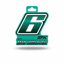 Brad Keselowski #6 - Die Cut Vinyl Sticker
